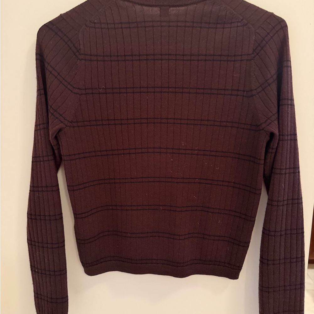Uniqlo Dark Brown Women's Cardigan - Picture 2 of 2